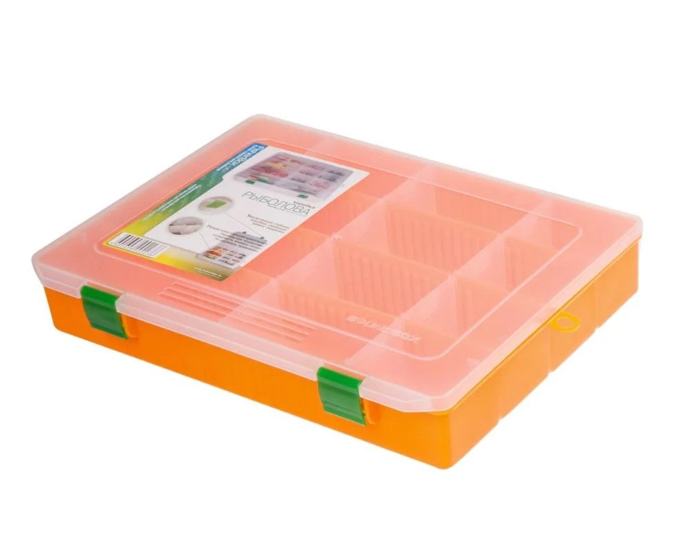 Коробка Fisherbox 310B  30,5х23х5,5 см Orange   31.23.06 or — характеристики,
	                                    особенности конструкции