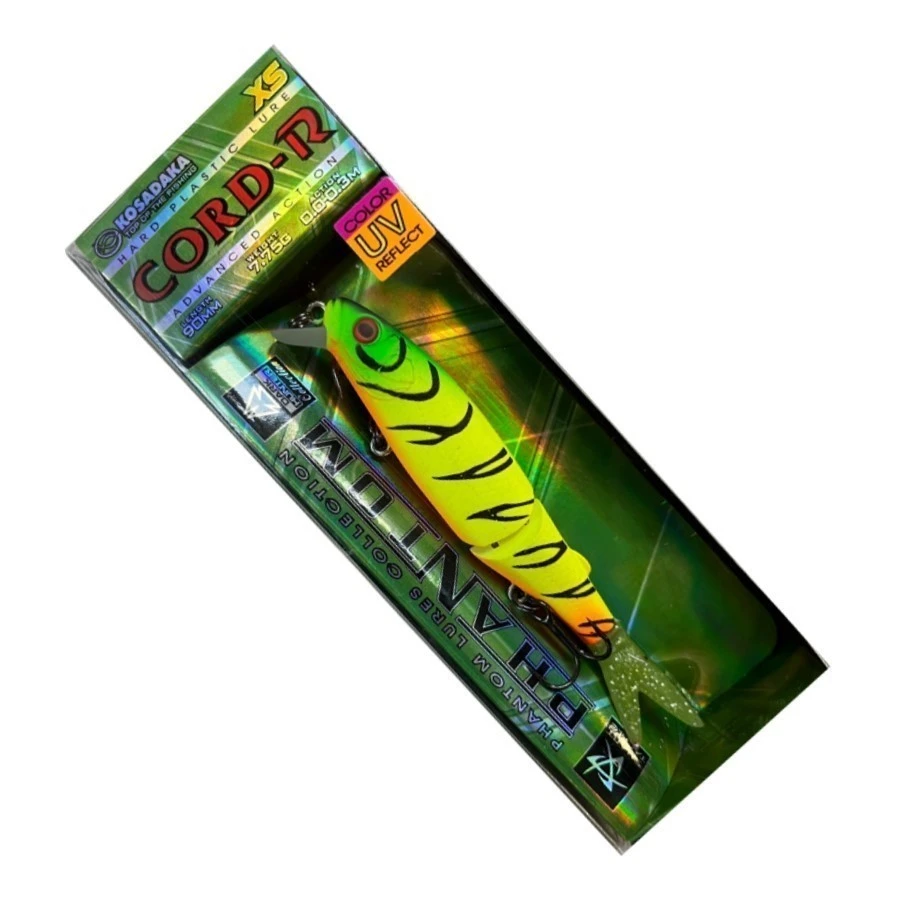 Воблер Kosadaka Cord-R XS 90F TT 7,75 гр   CordRS90F-TT — крупный план
	                                    1