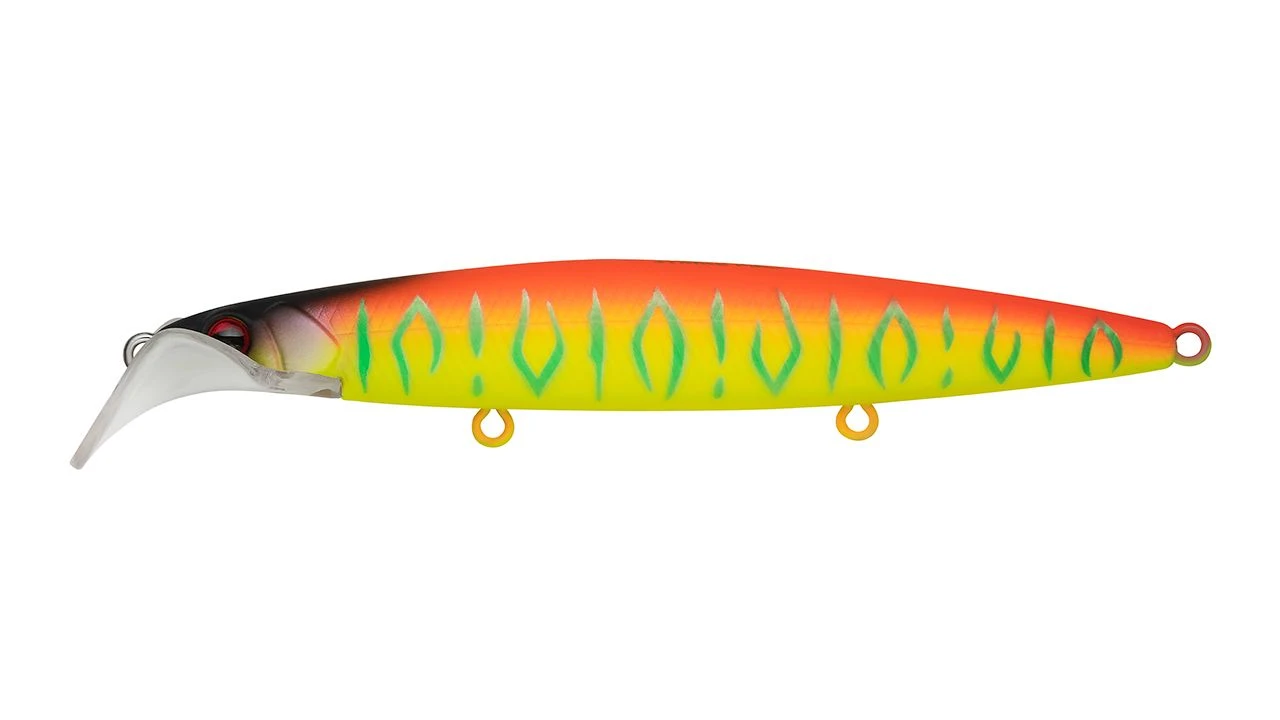 Воблер Strike Pro Scooter Minnow 110F A242S Sunrise Mat Tiger 11,8 гр   EG-186F#A242S — характеристики,  особенности конструкции