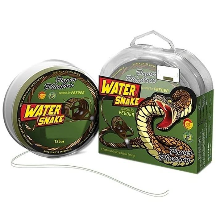 Плетеный шнур Power Phantom Water Snake PE 135 м  PE # 0,4  0,1 мм   PPPEWSB13504 — характеристики,  особенности конструкции