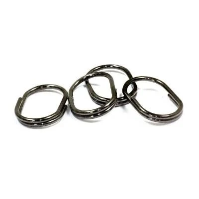 Кольцо Заводное Strike Pro Овальное  №8 45 кг 8 мм 10 шт Ni   82106 — крупный план
	                                    1