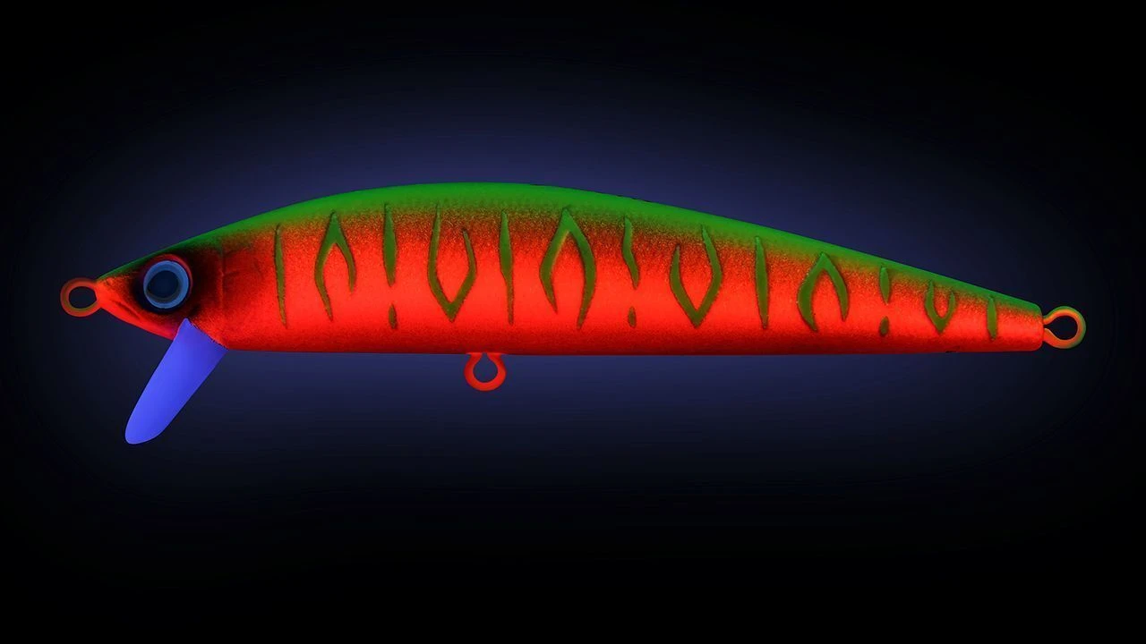 Воблер Strike Pro Euro Minnow 110 A230S Watermelon Mat Tiger 17 гр   JL-115F#A230S — крупный план
	                                    1