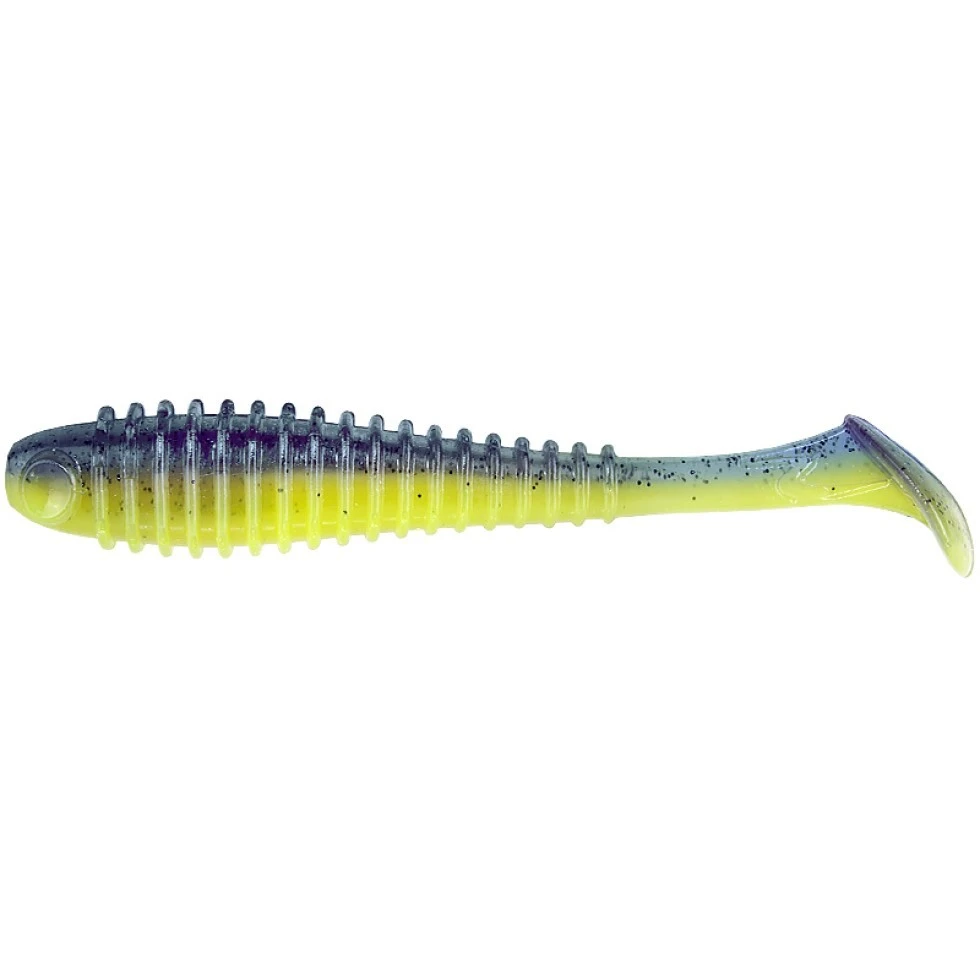 Силиконовая приманка Norstream Tubby Daddy 5.5 139 мм 4 шт 04 Blue-Yellow   15218-504 — характеристики,  особенности конструкции