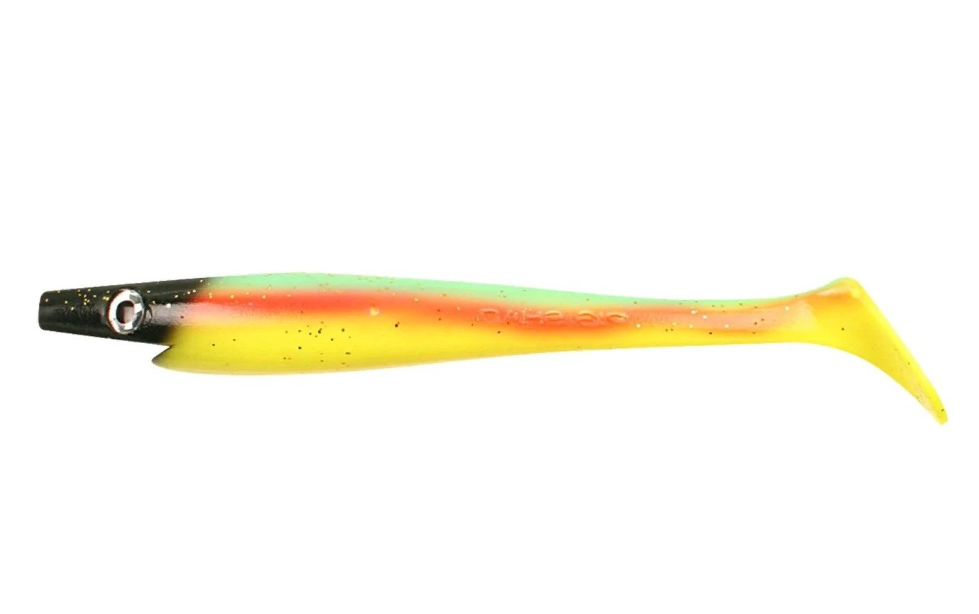 Силиконовая приманка Strike Pro Pig Shad Jr 200 мм 2 шт Parrot   SP-172C#C038F — характеристики,  особенности конструкции