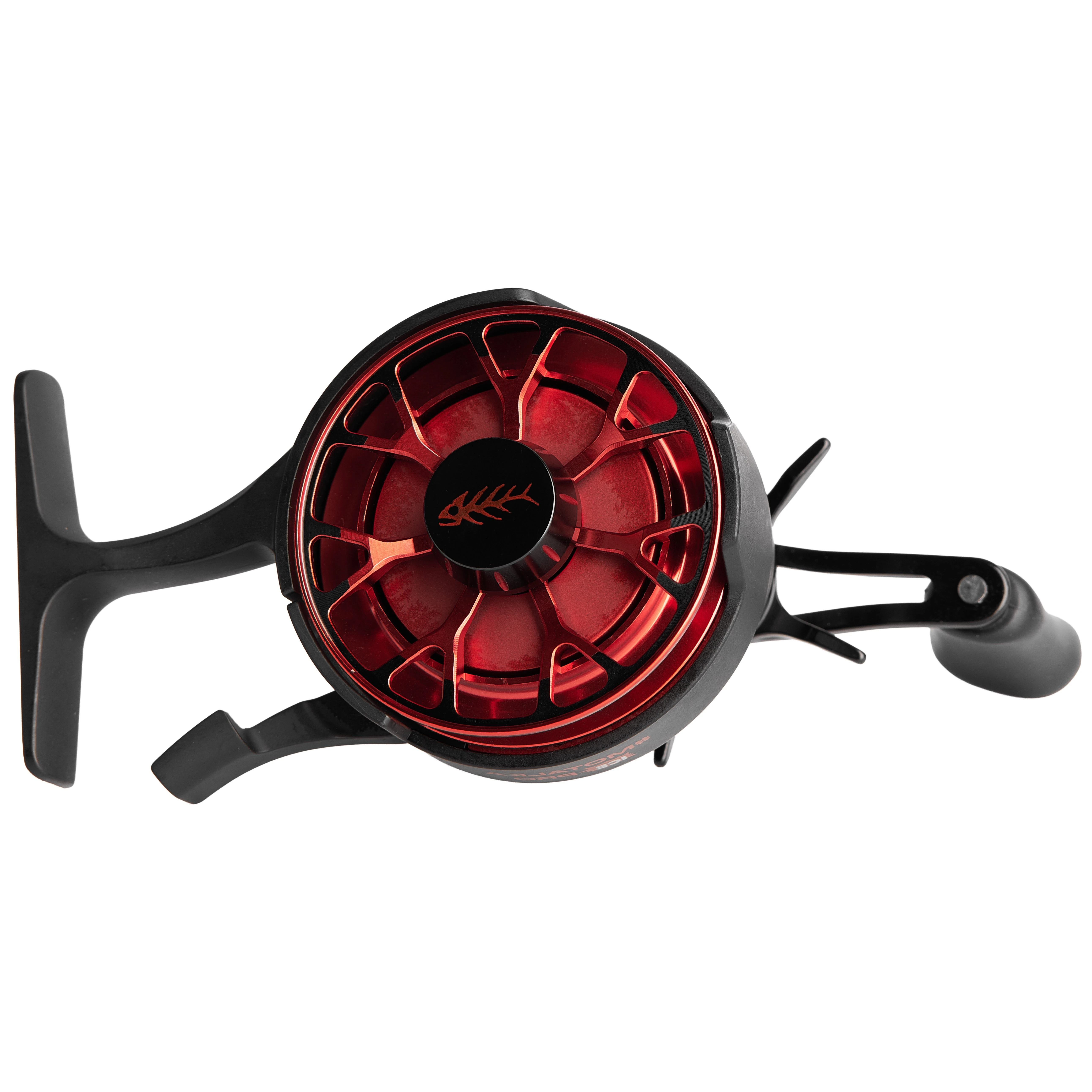 Катушка Snasti Zdraste Motalka Ice Pro  Левая 25  SZEMIP60A00 — крупный план
	                                    2