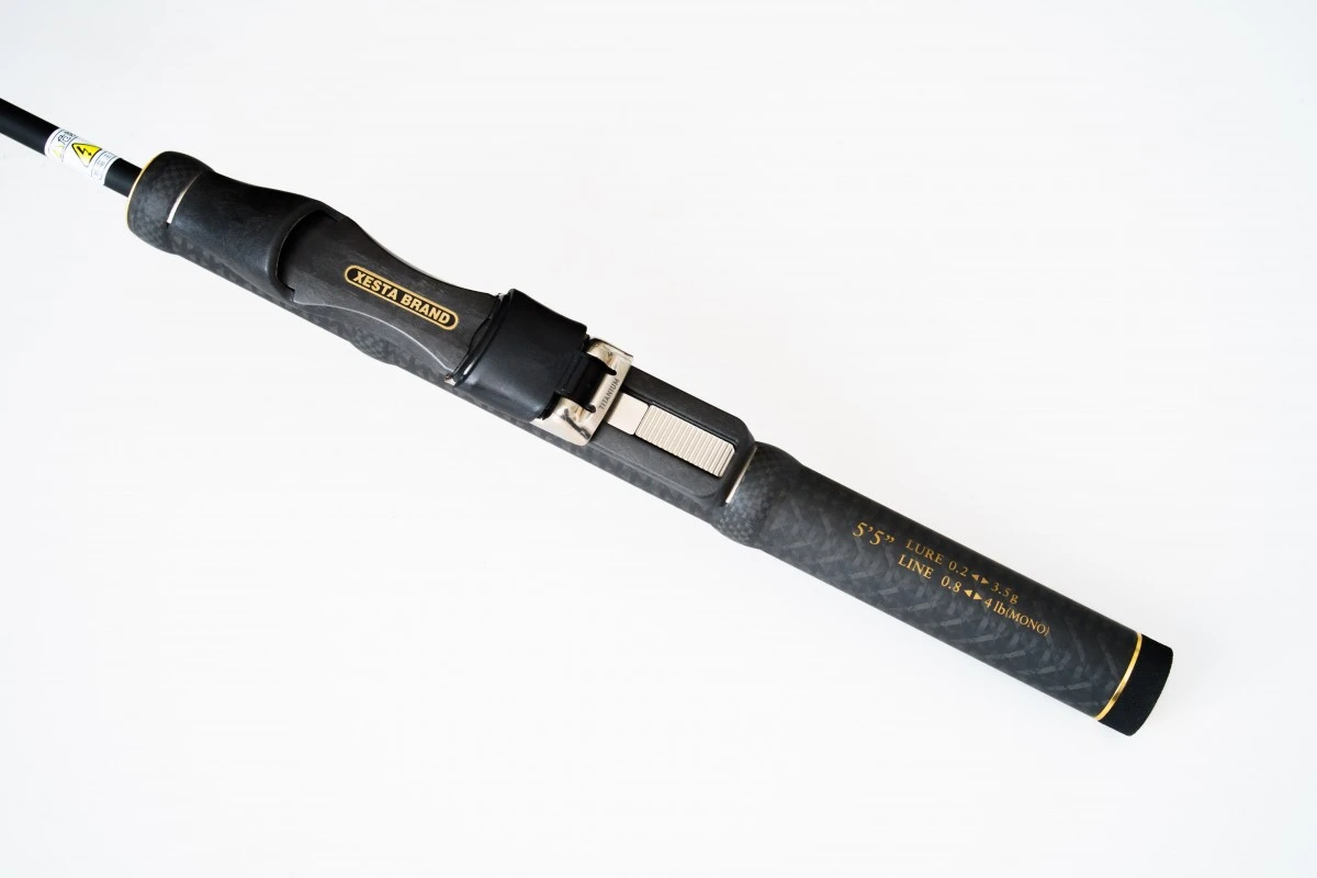 Спиннинг Xesta Black Star Extra Tuned S55UL/L-S 165 см 0,2 - 3,5 гр  The Flow Control  XBSET-S55UL/L-S — крупный план
	                                    2