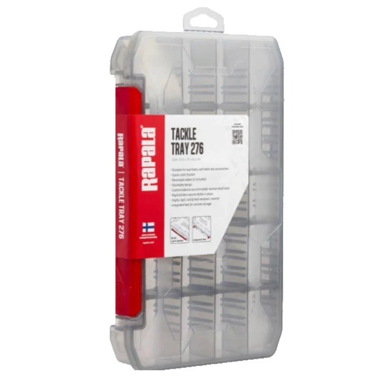 Коробка Rapala Tackle Tray  276 27,6х18х4,3 см    RTT276 — крупный план
	                                    1