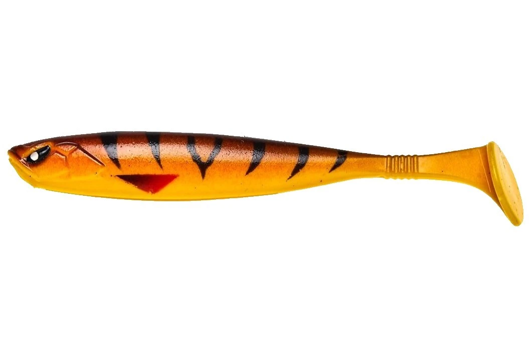 Силиконовая приманка Lucky John Basara Soft Swim 3.5in 89 мм 6 шт PG08 3D Series  140403-PG08 — характеристики,  особенности конструкции