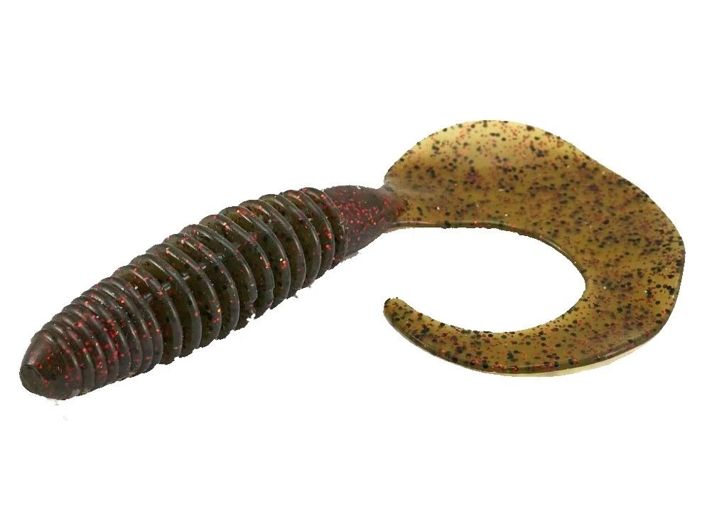 Силиконовая приманка Lucky John Crusher Grub 4.5in 114 мм 4 шт PA03 Pro Series  140158-PA03 — крупный план
	                                    1