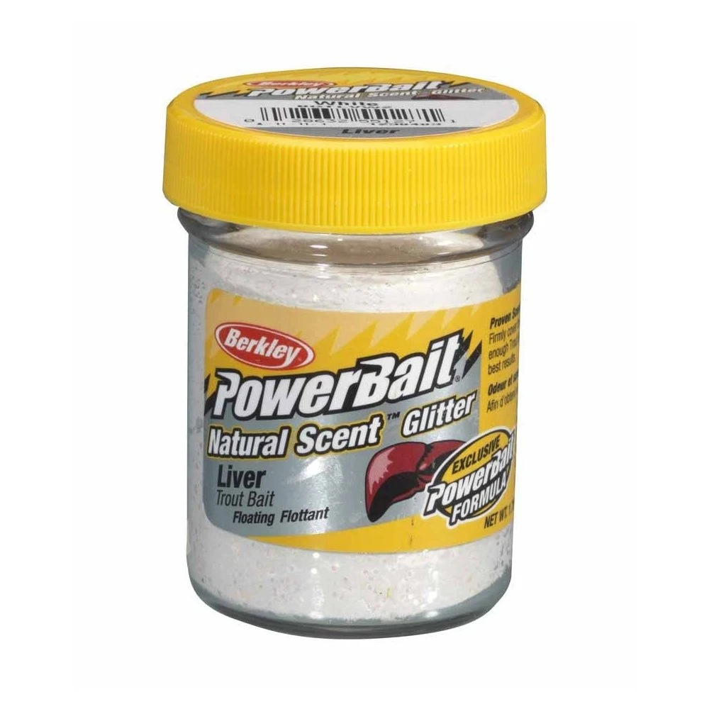 Паста Berkley PowerBait Natural Scent Liver  50 мл  White   1239483 — характеристики,  особенности конструкции