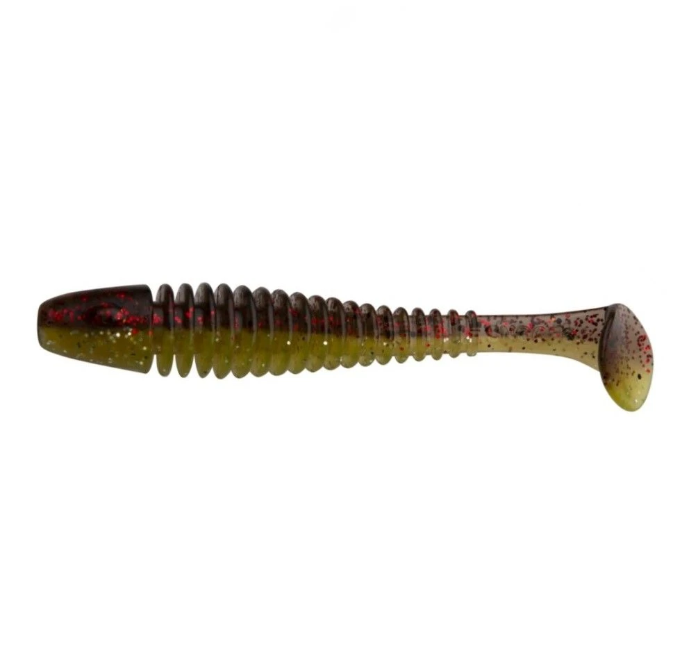Силиконовая приманка Jig It Snoop 3.3 83 мм 8 шт 011 Chartreuse pumpkin   JIS83011S — характеристики,  особенности конструкции