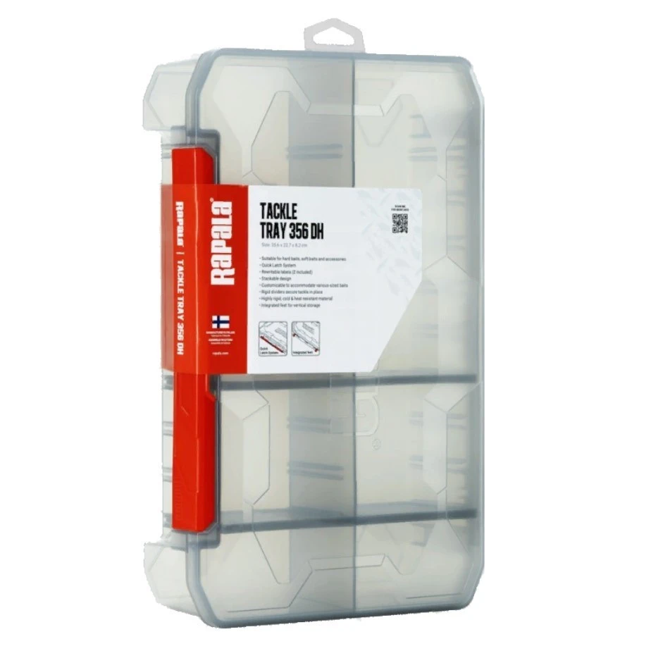 Коробка Rapala Tackle Tray  356 35,6х22,7х8,2 см  Deep Half  RTT356DH — крупный план
	                                    4