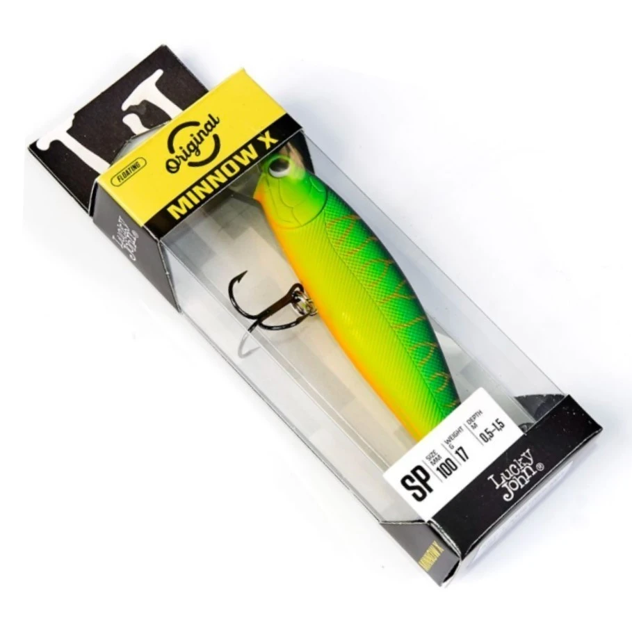 Воблер Lucky John Minnow X 100SP M03 17 гр Original  LJO0810SP-M03 — крупный план
	                                    2