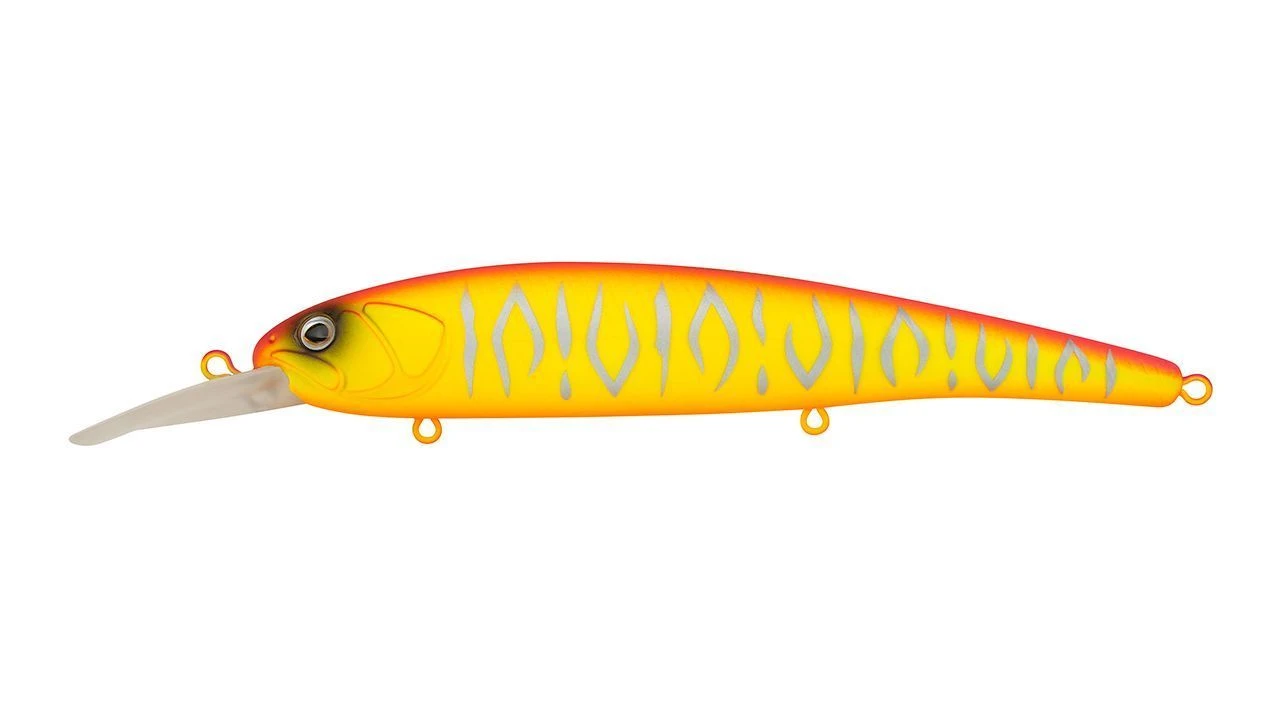 Воблер Strike Pro Hooligan Shallow 120SP A221S Brick Mat Tiger 20,1 гр   EG-220SP#A221S — характеристики,  особенности конструкции