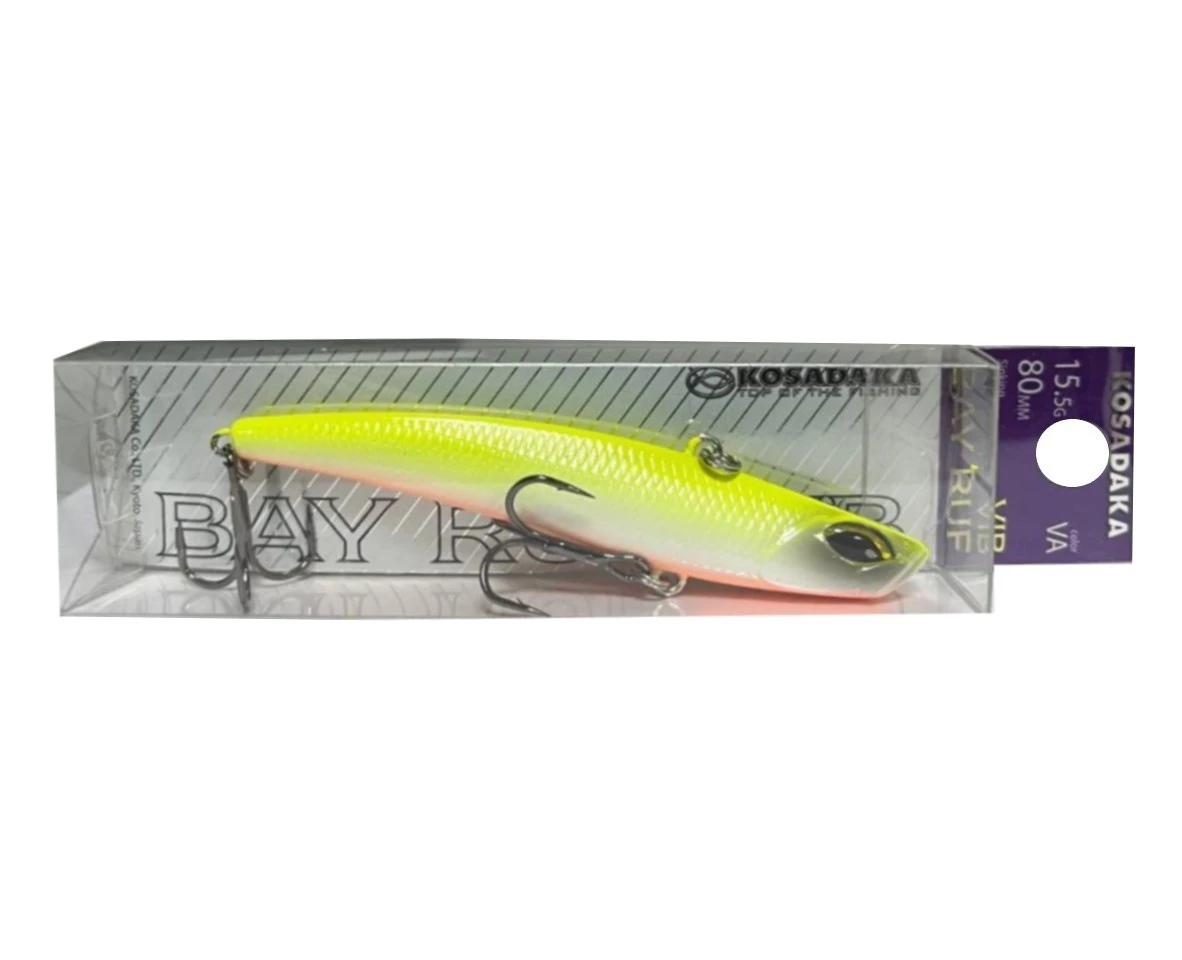 Воблер Kosadaka Bay Ruf Vib 80S VA 15,5 гр   BayRuf80s-VA — крупный план
	                                    1