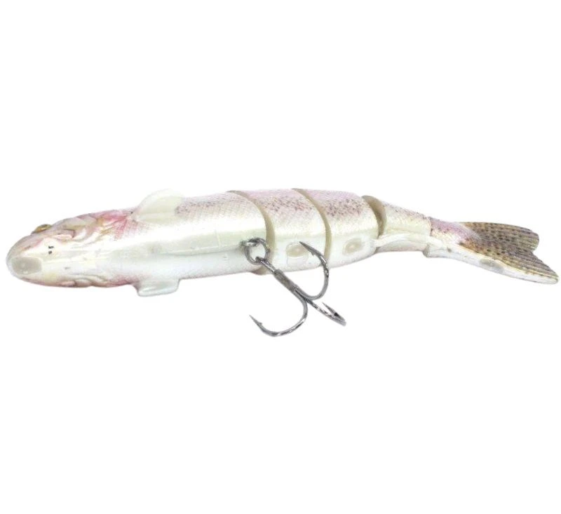 Силиконовая приманка Fox Rage Replicant Realistic Trout Jointed 7 180 мм 1 шт Super Natural Rainbow Trout   NRE030 — крупный план
	                                    1
