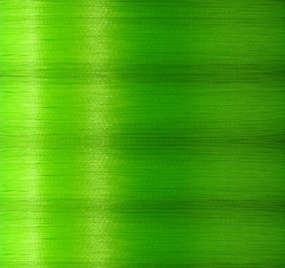 Плетеный шнур YGK X-Braid Cord X8 150 м  PE # 1 Chartreuse 0,165 мм — крупный план
	                                    2