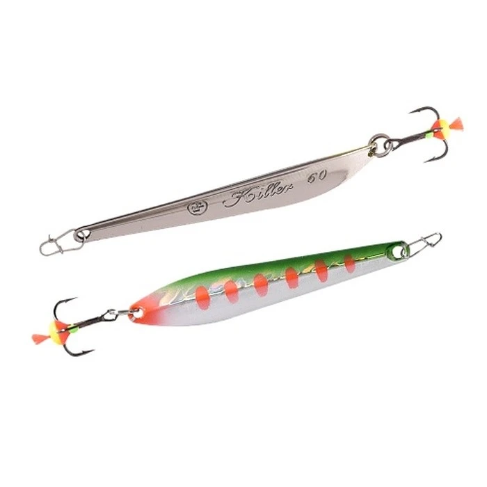 Зимняя Блесна Ecopro Killer 9 гр 60 мм BIL   EPVJKT60BIL — характеристики,  особенности конструкции