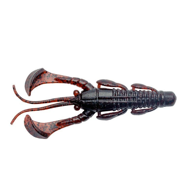 Силиконовая приманка Noike Smokin' Dad 3 76 мм 6 шт 103-Dark Red   NKSD3103 — характеристики,  особенности конструкции