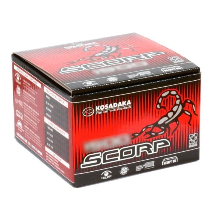 Катушка Kosadaka Scorp 2000S  16  SRP2000S — крупный план
	                                    3