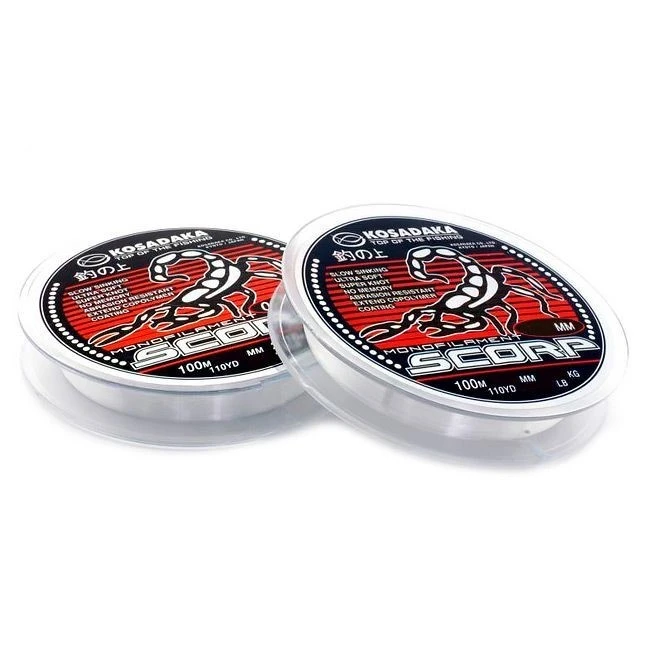Леска монофильная Kosadaka Scorp 100 м 0,3 мм    LSCP30 — характеристики,  особенности конструкции