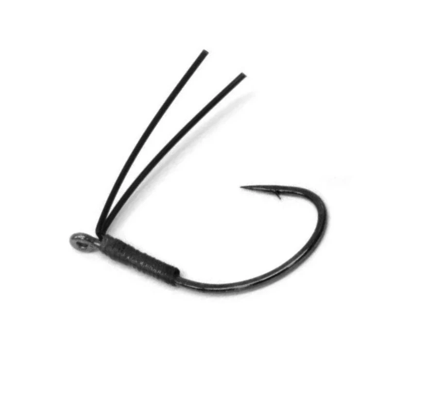 Крючок Одинарный Vanfook DS-21WB №6 4 шт    VFDS21WB6 — характеристики,  особенности конструкции