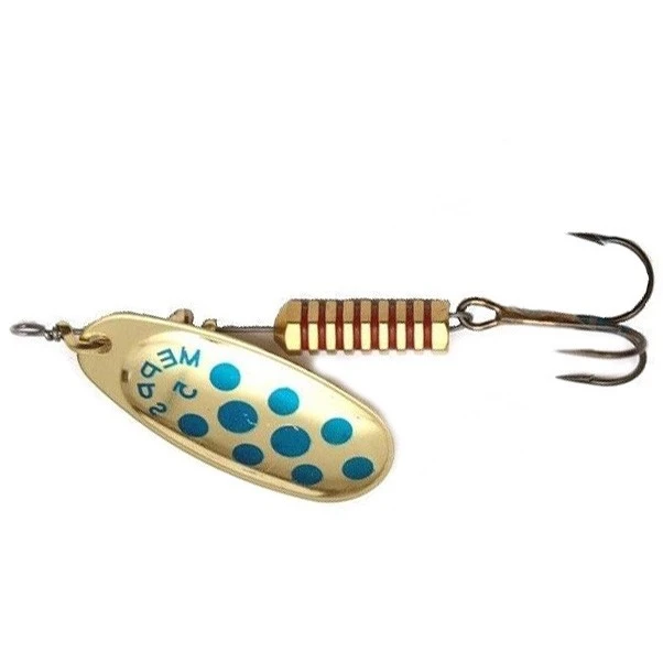 Вращающаяся Блесна Mepps Comet Decoree №5 11 гр OR points bleus   cd-5-o-bs — характеристики,  особенности конструкции