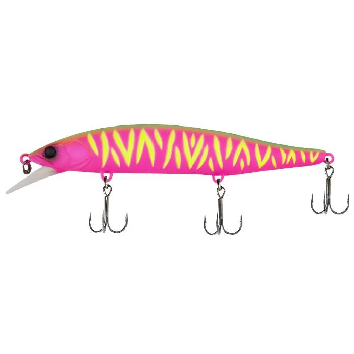 Воблер Jackall RV-Minnow 110SP Dragon Fruit Mat Tiger 16,3 гр — характеристики,  особенности конструкции