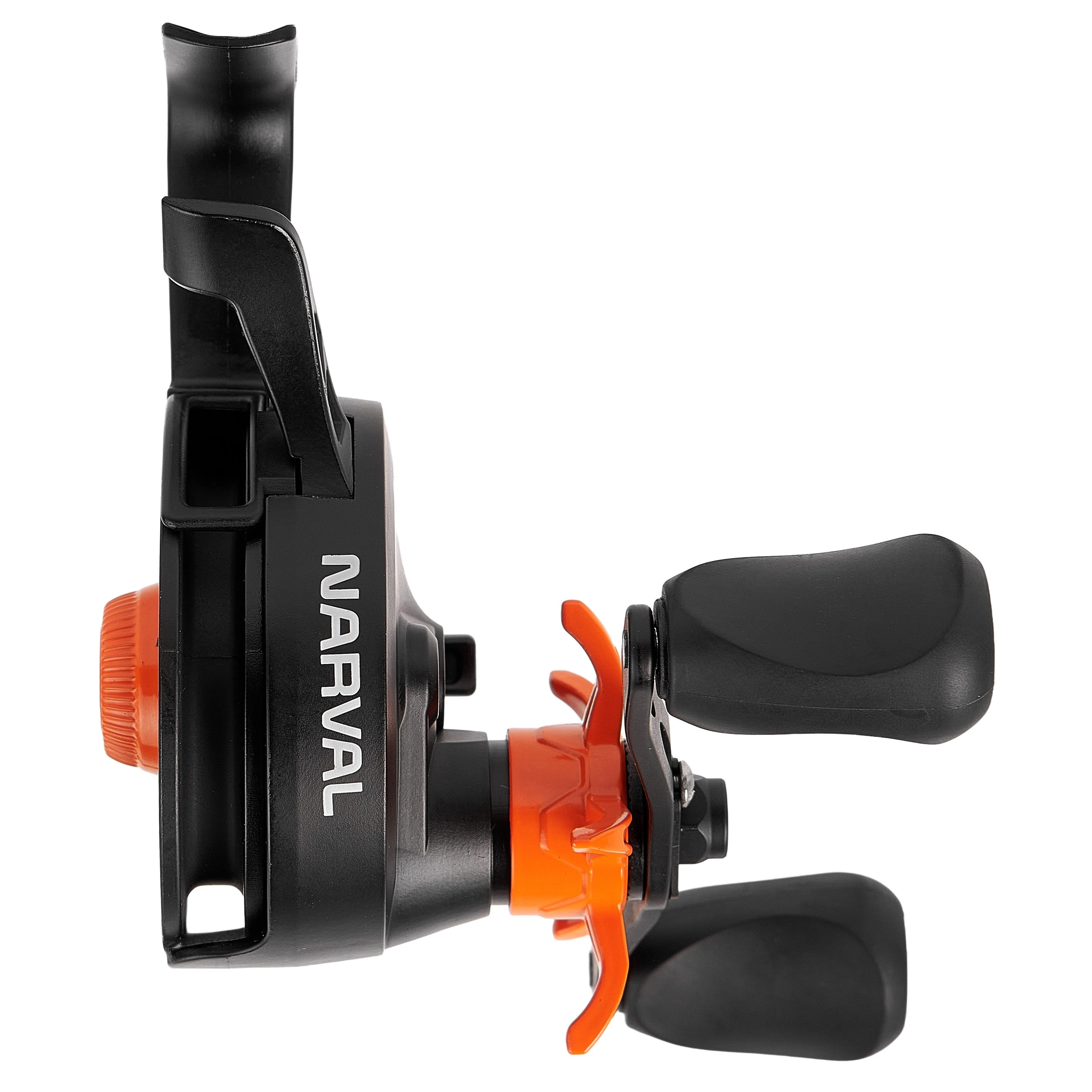 Катушка Narval Frost Black Ice Black/Orange 2,5:1  NFEBIL2.5:1OR — крупный план
	                                    2