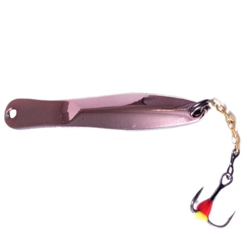 Зимняя Блесна Lucky John Walle 5 гр 50 мм CS С цепочкой и тройником  LJW50-CS — характеристики,  особенности конструкции