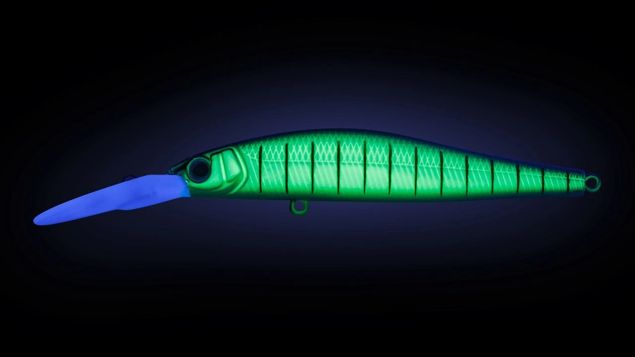 Воблер Strike Pro Jumper DR 110SP 597S Blue Mat Tiger 17,6 гр   EG-192CL-SP#597S — крупный план
	                                    1