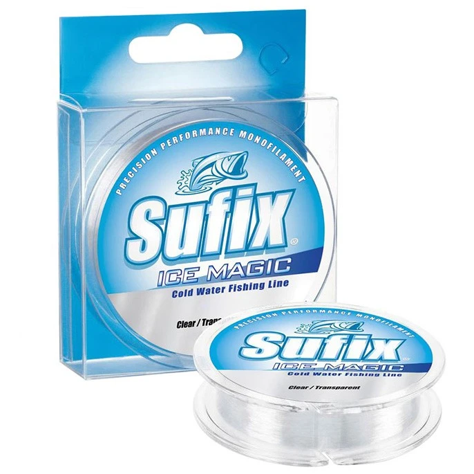 Леска монофильная Sufix Ice Magic x12 30 м 0,085 мм Прозрачная   DS1UF008024A4X — характеристики,  особенности конструкции
