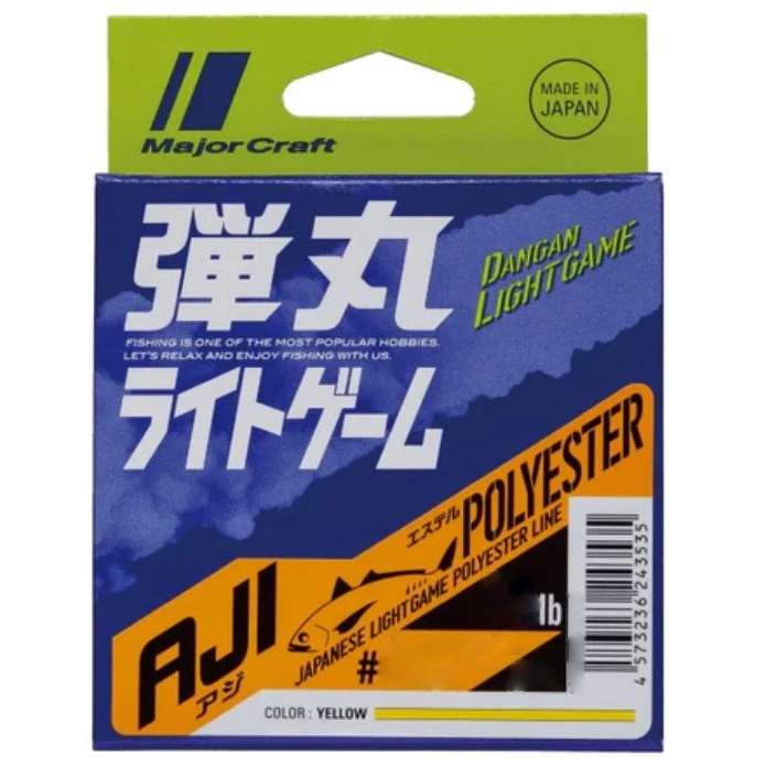 Леска монофильная Major Craft Dangan Light Game Polyester 200 м 0,074 мм    DLG-A-0.2/1lb — характеристики,
	                                    особенности конструкции