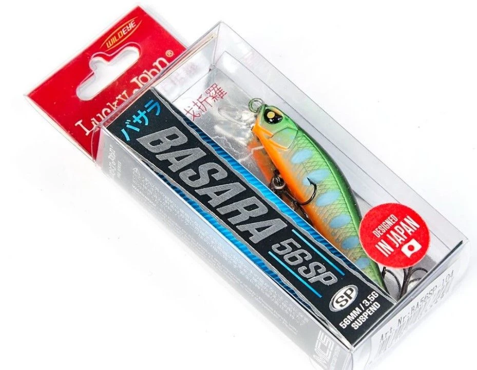 Воблер Lucky John Basara 56SP 104 3,5 гр Pro Series  BA56SP-104 — крупный план
	                                    1