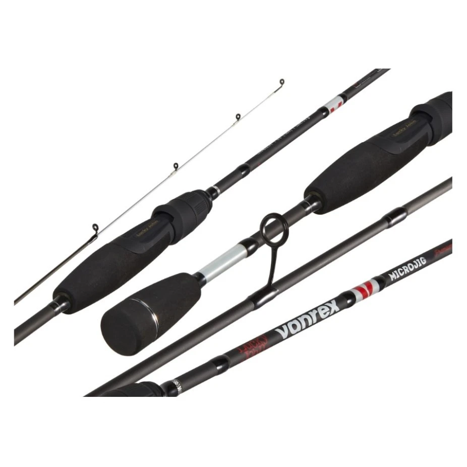 Спиннинг Lucky John Vanrex MicroJig 702LMF 213 см 2 - 9 гр    LJVJ-702LMF — крупный план
	                                    1