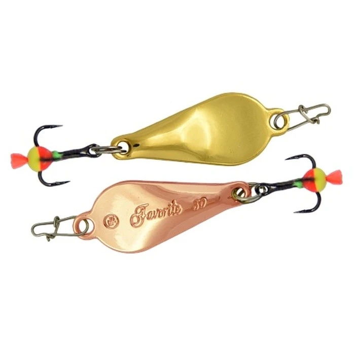 Зимняя Блесна Ecopro Favorite 3 гр 30 мм G/C   EPVJFT30GC — характеристики,  особенности конструкции