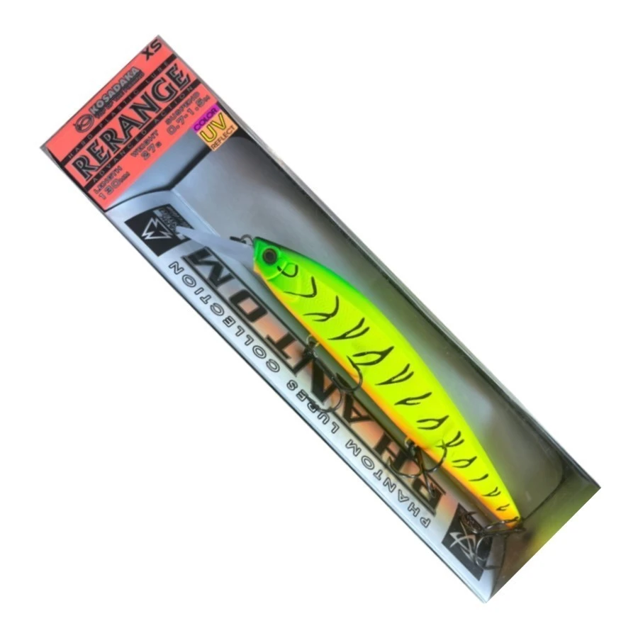 Воблер Kosadaka Rerange XS 130SP TT 27 гр   RergXs130SP-TT — крупный план
	                                    2