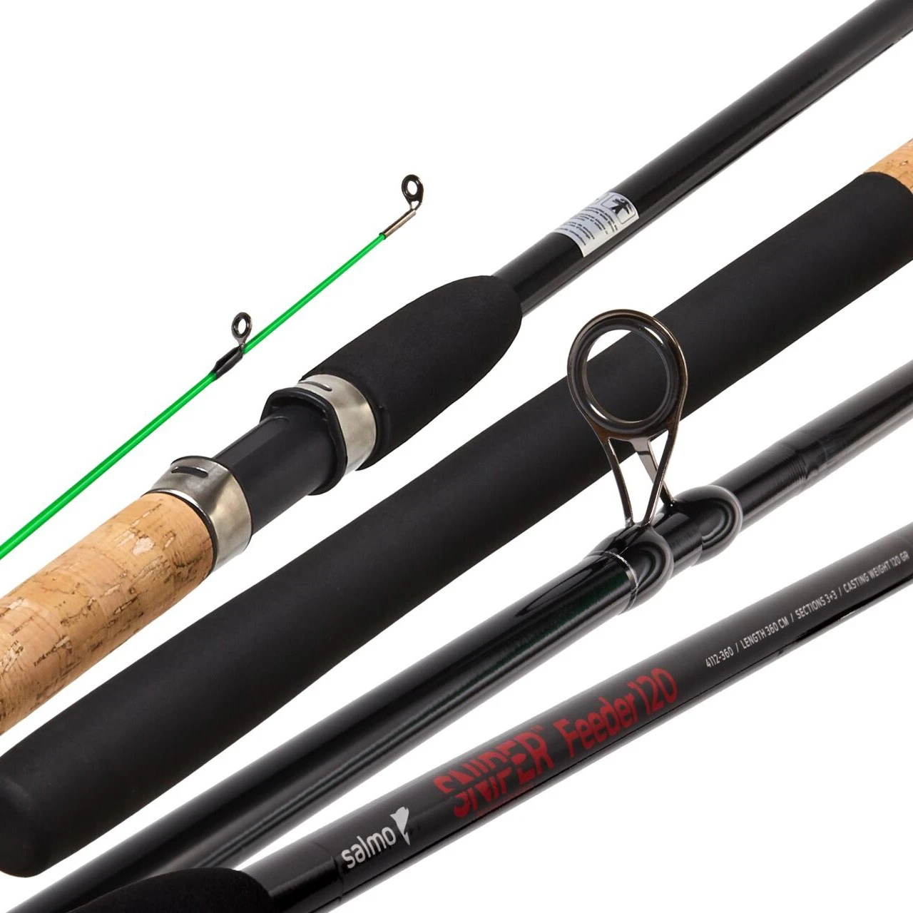 Фидерное Удилище Salmo Sniper Feeder 120 360 см 120 гр    4112-360 — крупный план
	                                    1