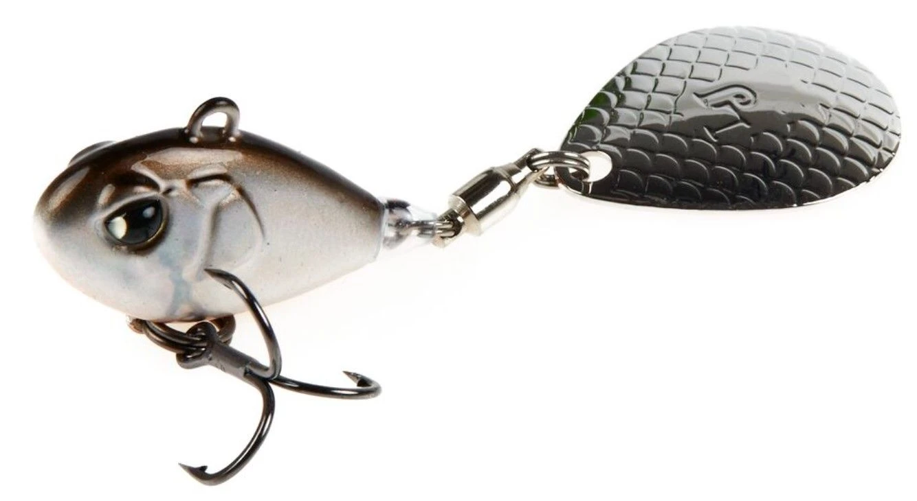 Тейл-спиннер Lucky John Basara Tail Spin 21 гр 66 мм 001   LJBTS21-001 — крупный план
	                                    1