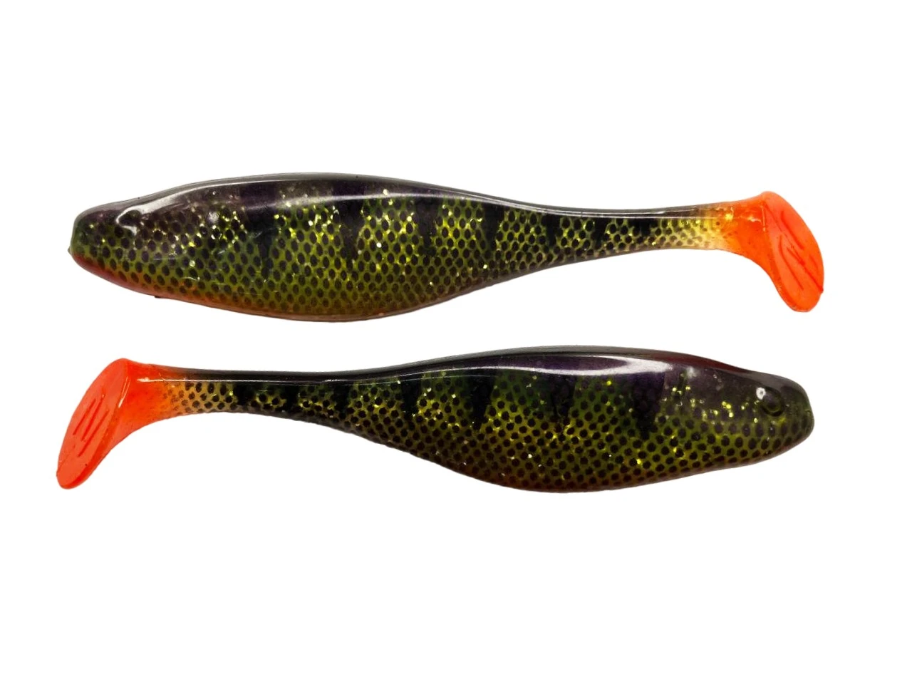 Силиконовая приманка Narval Commander Shad 16 160 мм 1 шт 020-Magic Perch Уценка В Zip пакете 2 шт вместо 3 шт NVCM16020Y — характеристики,  особенности конструкции