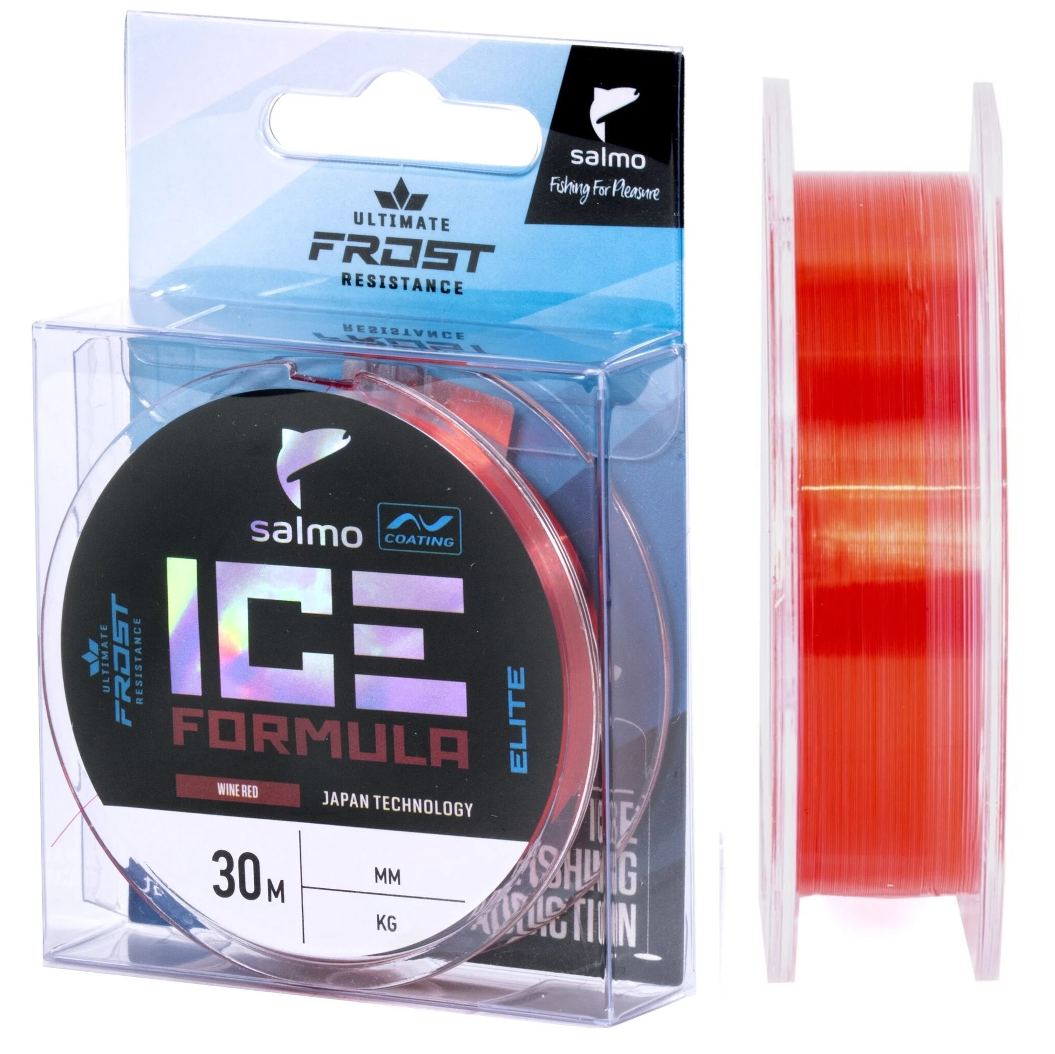 Леска монофильная Salmo Elite Ice Formula 30 м 0,2 мм Red   4518-020 — характеристики,  особенности конструкции