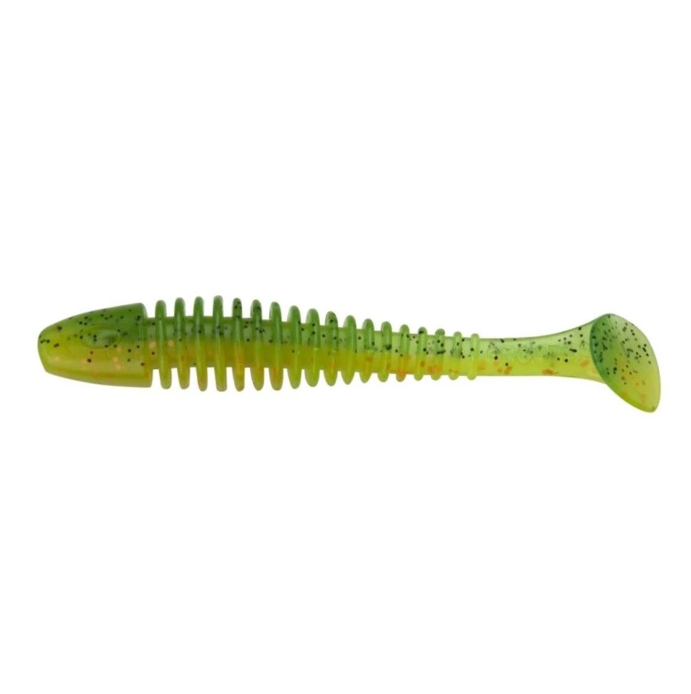 Силиконовая приманка Jig It Snoop 3.3 83 мм 8 шт 001 Pearl green   JIS83001S — характеристики,  особенности конструкции