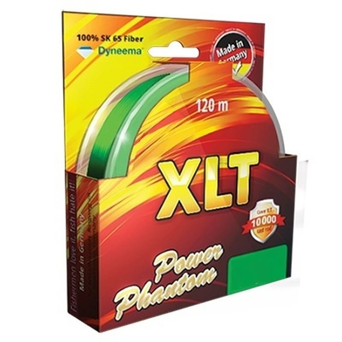 Плетеный шнур Power Phantom XLT X4 120 м  0,33 мм   3092240_033120 — характеристики,  особенности конструкции