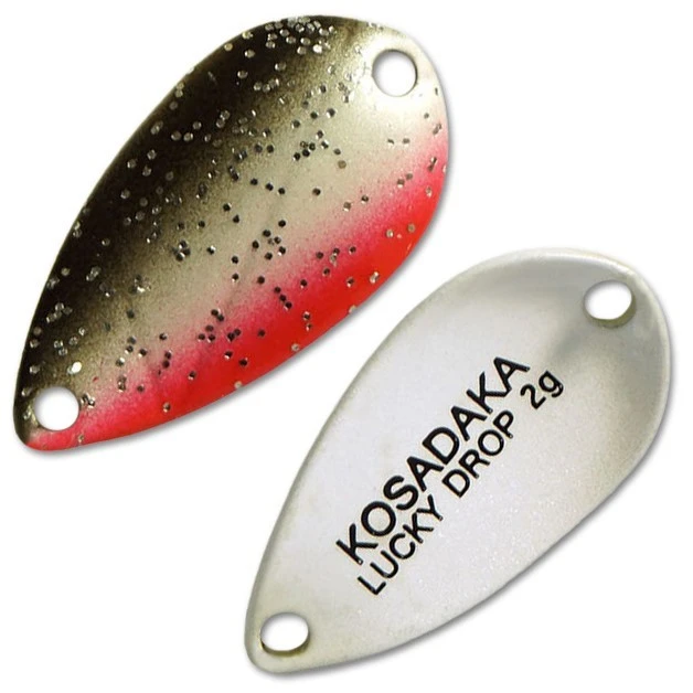 Колеблющаяся Блесна Kosadaka Trout Police Lucky Drop 2 гр 23 мм F24   TL-LD-F24 — характеристики,
	                                    особенности конструкции