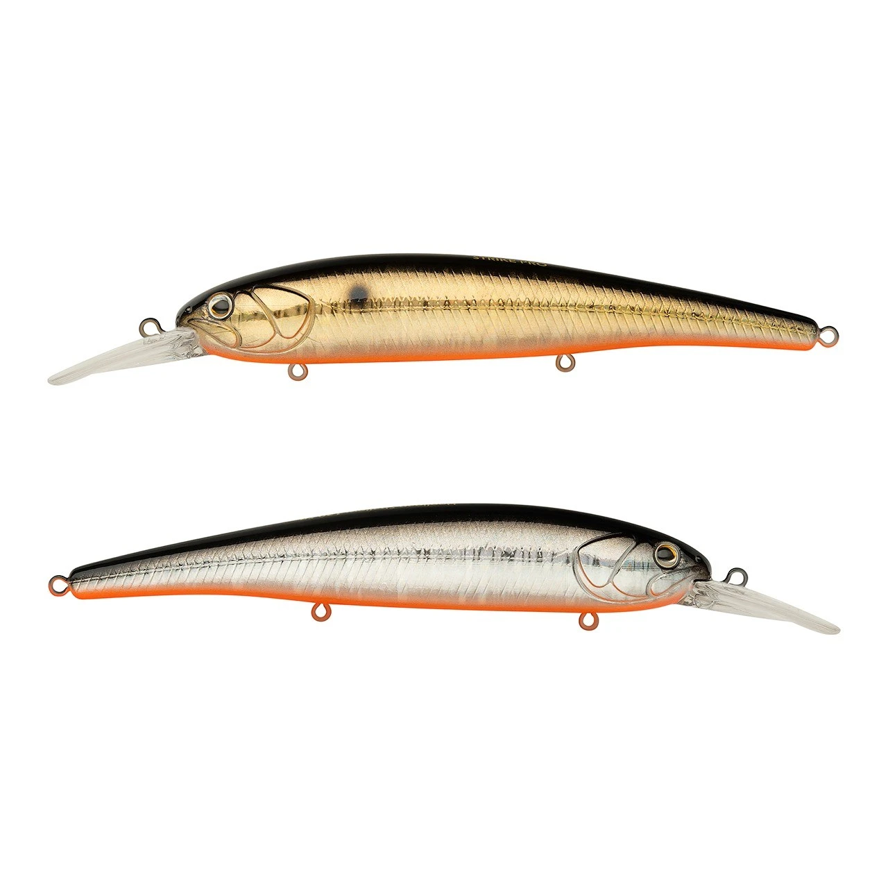 Воблер Strike Pro Hooligan Shallow 120SP 613-SBO/A70-SBO Double Silver/Smoked 20,1 гр   EG-220SP#613-SBO/A70-SBO — характеристики,  особенности конструкции
