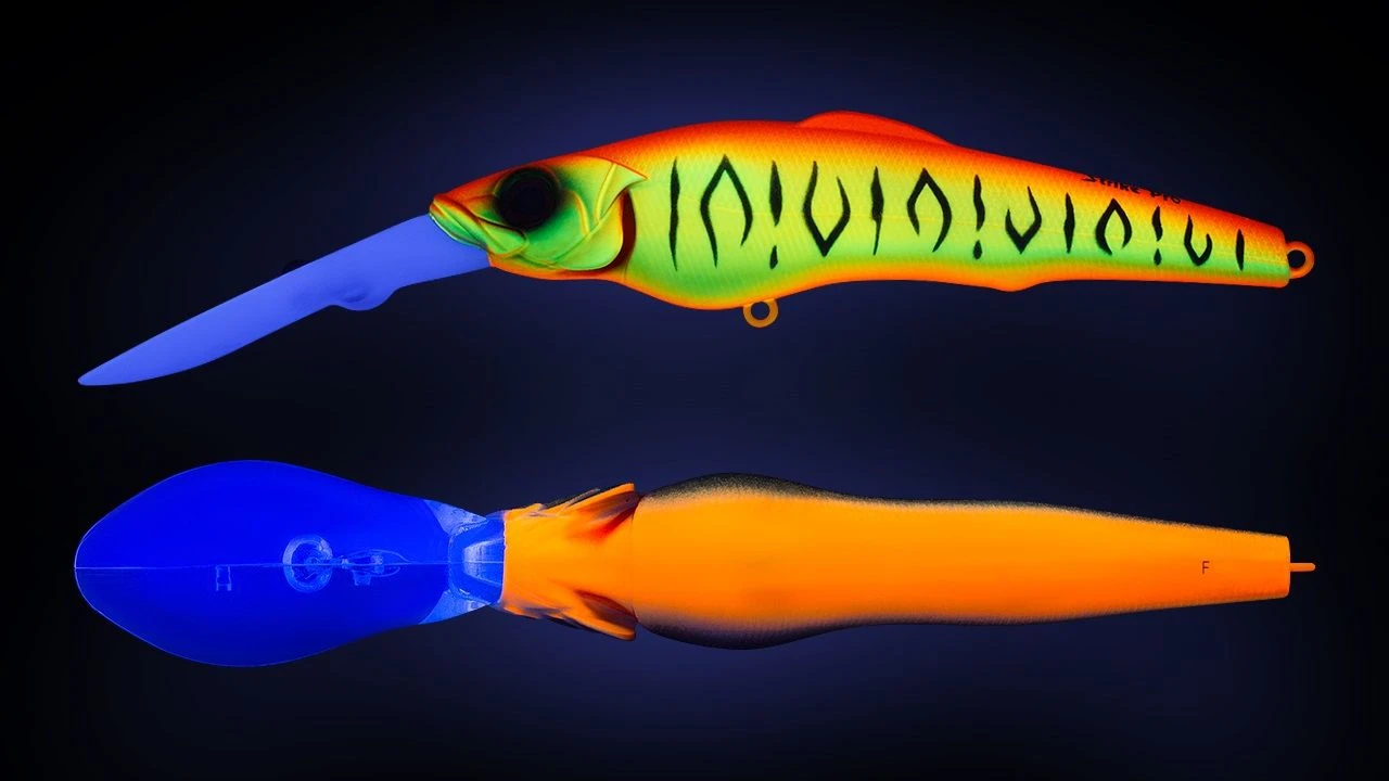 Воблер Strike Pro Challenger X Deep Diver 110 A221S Brick Mat Tiger 22,5 гр   EG-076DL-F#A221S — крупный план
	                                    1