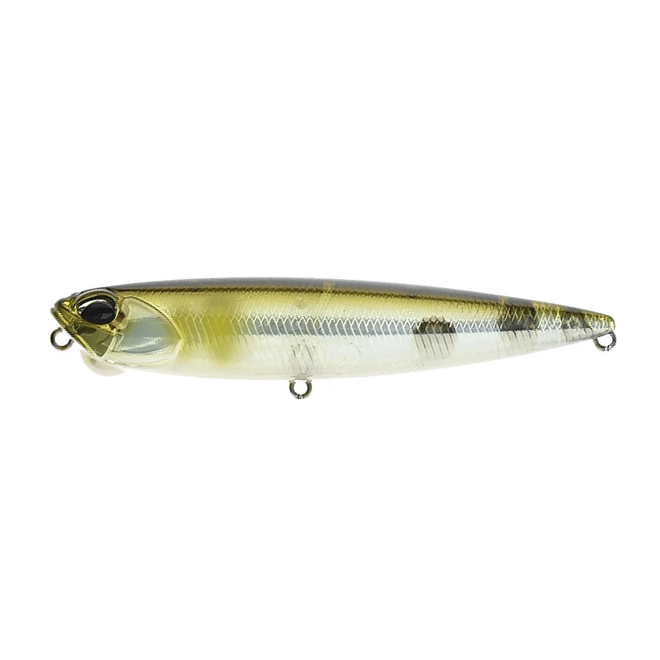 Воблер DUO Realis Pencil 100F CRA3050 Half Mirror Ayu 14,3 гр   DUO-57487 — характеристики,  особенности конструкции