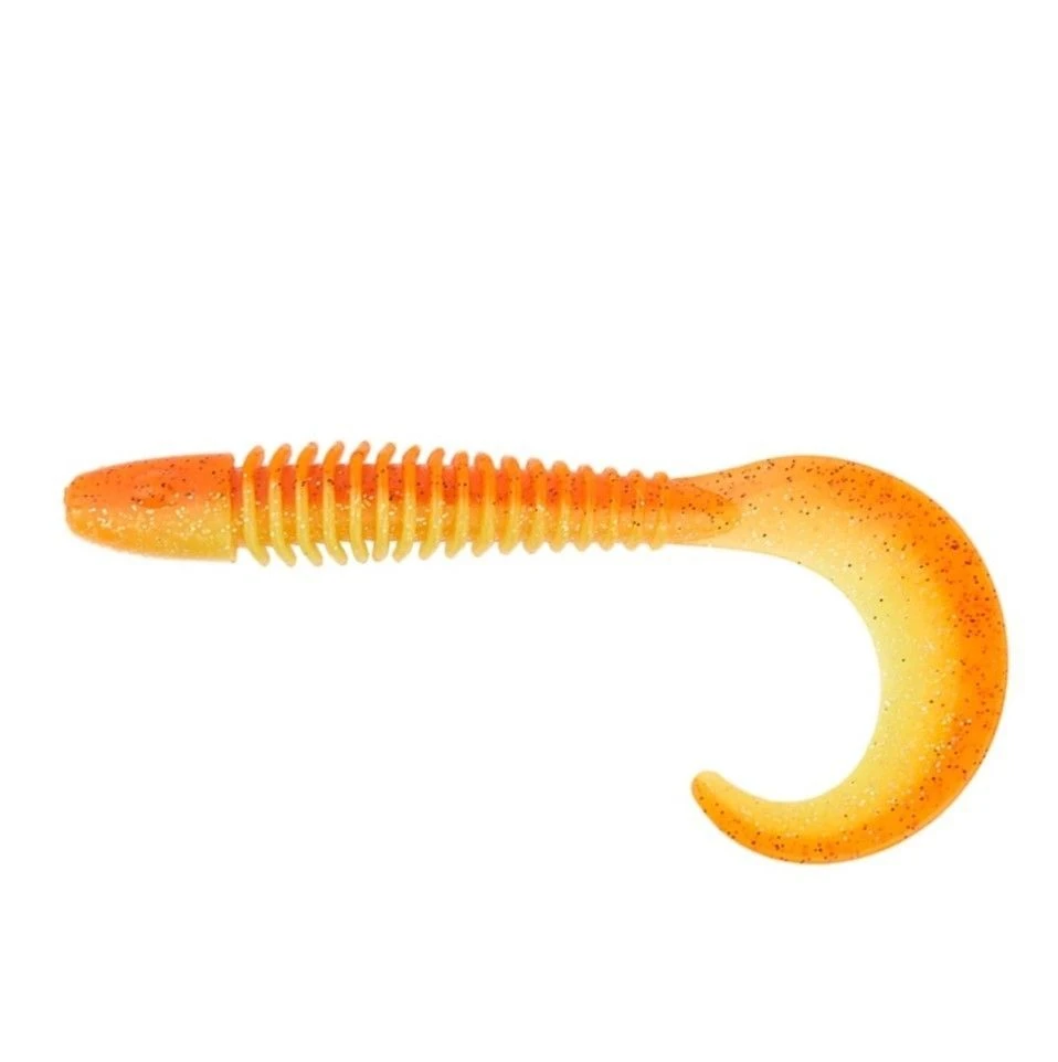 Силиконовая приманка Jig It Puller 3.5 90 мм 8 шт 004 Ripe orange   JIP90004S — характеристики,  особенности конструкции