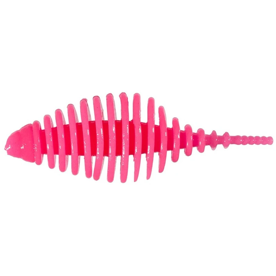 Силиконовая приманка ZUB Pollywog 40 мм 12 шт 150 розовый   LVR021 — характеристики,  особенности конструкции