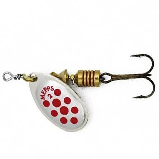 Вращающаяся Блесна Mepps Aglia Decoree №2 4,5 гр AG points rouge   a-2-a-r — характеристики,  особенности конструкции